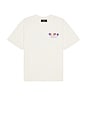 view 2 of 4 High in Summerland Boxy T-Shirt in Egg White