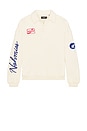 view 1 of 5 Polo Henley Shirt in Egg White