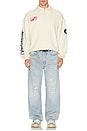 view 5 of 5 Polo Henley Shirt in Egg White