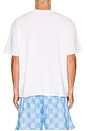 view 2 of 4 Youth Basketball Boxy Tee in White