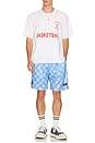 view 3 of 4 Youth Basketball Boxy Tee in White
