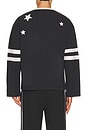view 2 of 5 All Star Varsity Long Sleeve in Worn Black