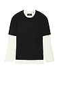 view 5 of 4 Layered Sweater in Black