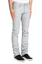 view 2 of 4 Skinny Guy 12oz Reflective Denim in Silver & Grey