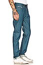 view 3 of 6 Weird Guy Cerulean Blue Selvedge 15oz in Blue