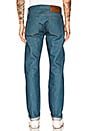 view 4 of 6 Weird Guy Cerulean Blue Selvedge 15oz in Blue