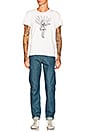 view 5 of 6 Weird Guy Cerulean Blue Selvedge 15oz in Blue