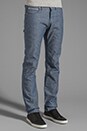 view 2 of 5 Jean Skinny guy 8 oz Selvedge Chambray in Selvedge Chambray