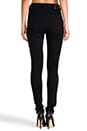 view 3 of 6 The High Skinny in Lightweight Black Super Stretch