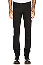 view 1 of 4 Super Skinny Guy Black Power Stretch in Black