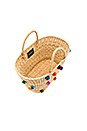 view 4 of 4 Joana Multi Pompom Tote in Off White