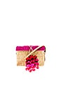 view 1 of 5 Roge Medium Pompom Bag in Pink