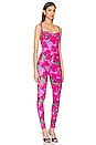 view 2 of 3 Fonda Jumpsuit in Abstract Pink