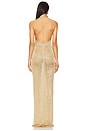 view 3 of 4 Cass Dress in Sable Dafrique
