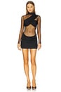 view 1 of 4 Elysia Dress in Night Fall