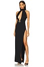 view 2 of 3 Nessa Dress in Taurus Black