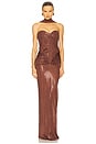 view 1 of 4 Samsara Dress in Bitter Negroni