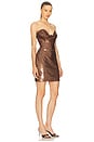 view 2 of 4 Lilith Mini Dress in Mousse Au Chocolat