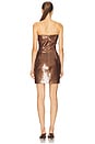 view 3 of 4 Lilith Mini Dress in Mousse Au Chocolat