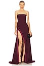 view 1 of 3 Nefertiti Maxi Dress in Dark Maroon