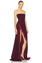 view 2 of 3 Nefertiti Maxi Dress in Dark Maroon