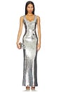 view 1 of 4 Manu Sequin Maxi Dress in Infini