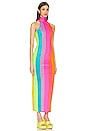 view 3 of 3 VESTIDO MAXI in Multicolor