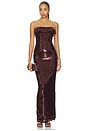 view 1 of 4 ROBE SISU in Deep Merlot