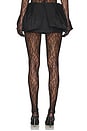 view 4 of 6 GALINA 미니 스커트 in Obsidian Black