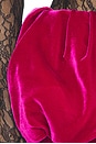 view 6 of 6 Galina Silk Velvet Skirt in Surrealista