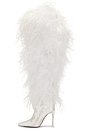 view 5 of 5 Over The Knee Boot 110 in White