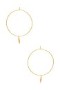 view 2 of 2 X REVOLVE Raphael Hoop in Gold