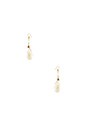 view 2 of 2 Fringe Tassel Earrings in Ivory