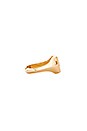 view 2 of 3 Star Gazer Signet Ring in Gold