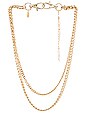 view 3 of 3 Monaco Duo Necklace in Gold