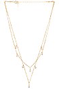 view 2 of 2 COLLIER À PLUSIEURS RANGS ESME in Gold