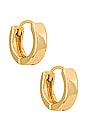 view 1 of 3 Marga Huggy Hoop Earring in Gold