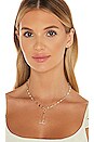 view 3 of 3 Sinclair Lariat Necklace in Gold