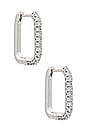 view 1 of 3 Uma CZ Huggy in Silver