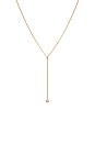 view 2 of 2 Lane Lariat Necklace in Gold