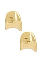 view 1 of 3 BOUCLES D'OREILLES CRÉOLE BELLAH in Gold