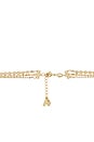 view 3 of 3 Anya Triple Strand Necklace in Gold