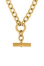 view 2 of 2 Fina Fob Necklace in Gold