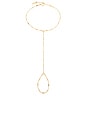 view 2 of 3 Yaya Hand Chain in Gold