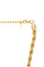 view 3 of 3 Donatella Rope Chain Necklace in Gold