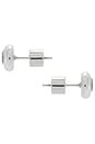 view 2 of 2 Dylan Stud Earring in Silver