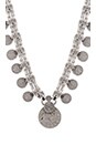 view 2 of 3 Kings Coin Necklace in Silver