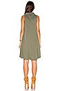 view 3 of 3 VESTIDO CUELLO VUELTO FLO in Olive