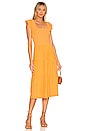 view 1 of 3 Josie Square Neck Midi Dress in Mango