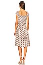 view 3 of 3 Faye Delicate Smocked Midi Dress in Heirloom